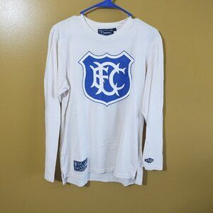 The Crest Everton F.C. Long Sleeve Cotton T Shirt M
